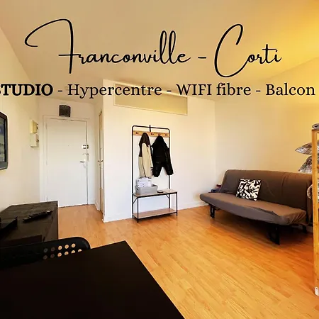 Corti - Studio Hypercentre - Grand Balcon - Fibre #Sirdest Franconville  Buitenkant foto